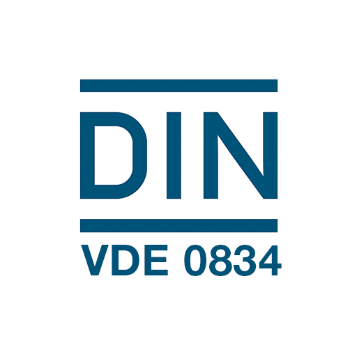 DIN VDE 0834 logo